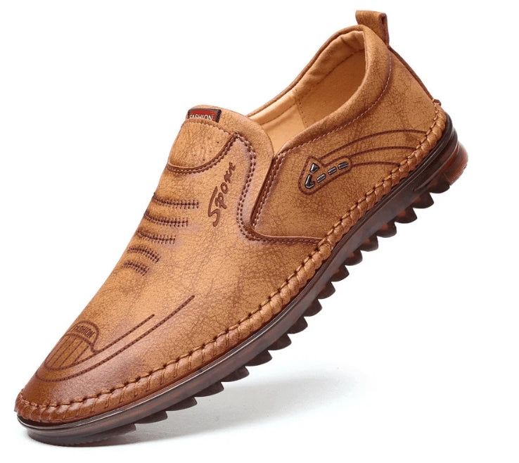 Zapato de Cuero Mocasín Ortopédico