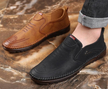 Zapato de Cuero Mocasín Ortopédico