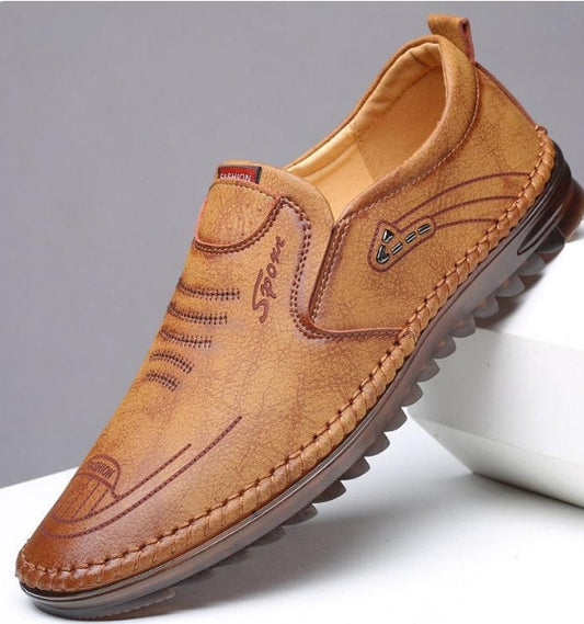 Zapato de Cuero Mocasín Ortopédico