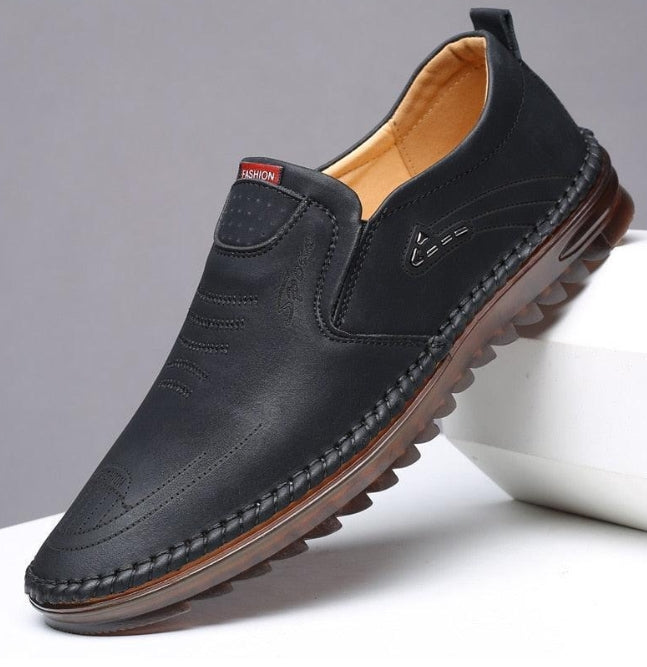 Zapato de Cuero Mocasín Ortopédico
