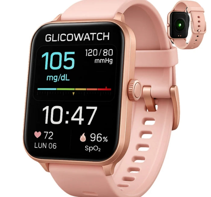 GlicoWatch Pro: el primer reloj inteligente con sensores láser de precisión