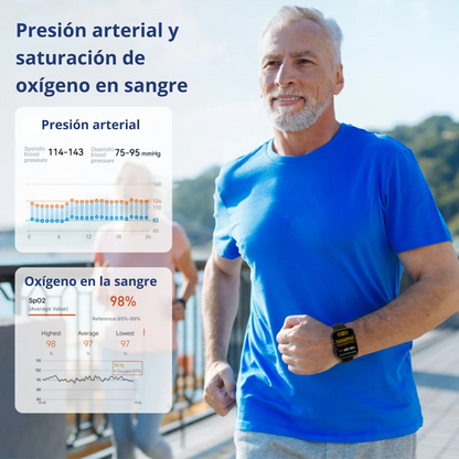 Medidor de glucosa en sangre multifuncional Siemens + Reloj Monitorizador - COMPRA 1 Y RECIBE OTRO GRATIS